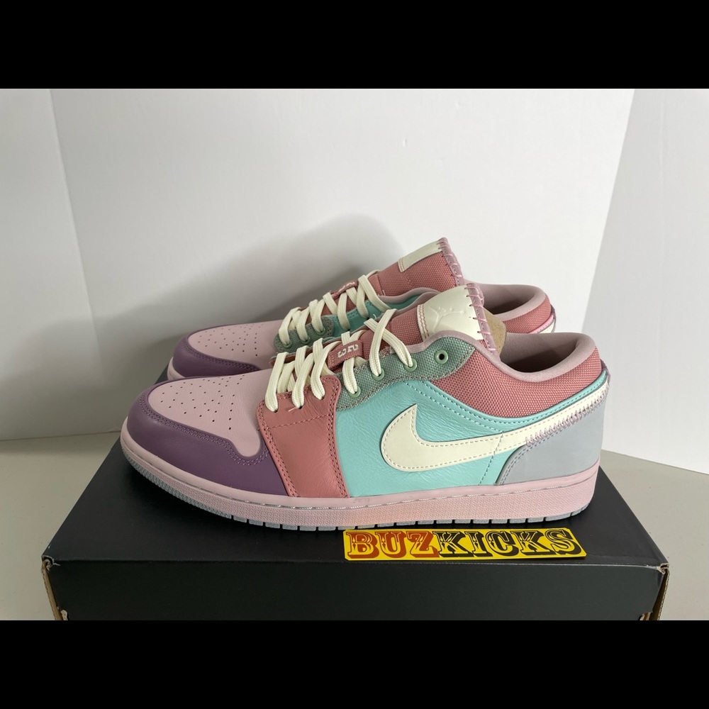 Jordan 1 Low SE Easter Pastel mens 10us